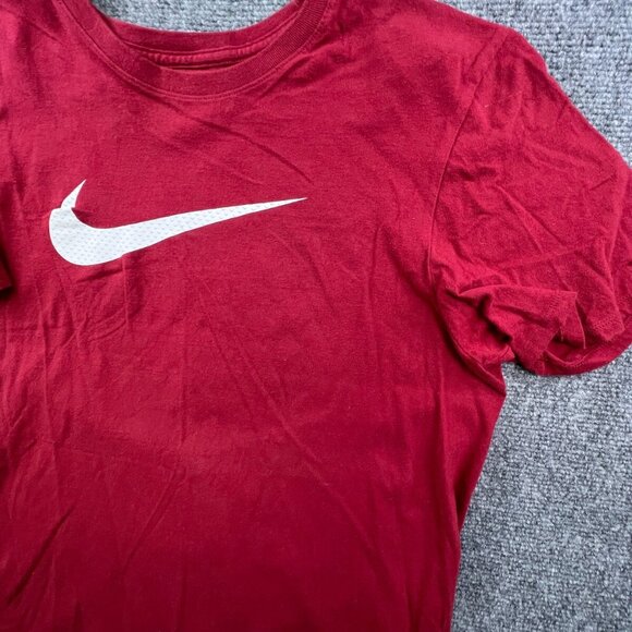 NIKE T Shirt Mens Athletic Cut Large Red Short Sleeve Crew Neck Pullover Sports - Picture 5 of 7